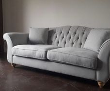 Chesterfield 3 seater sofa grey