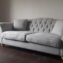 Chesterfield 3 seater sofa grey