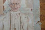 Antique Pope Leo X111 Colour Print.