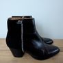 Bocage leather Ankle boots size 5 Image 3