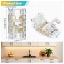 13 Packs of 2-Pin 8Mm LED Strip Connectors, No-Solder LED Tape Light Connectors, Connectors for Linking Strips to Wires in Gapless Track Lighting for 12V And 24V Single Colour COB/SMD 2835 3528 Image 3
