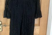 Timeless classic black lace dress