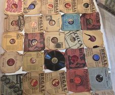 Collection of 53 Sellac Gramaphone 78- RPM Records