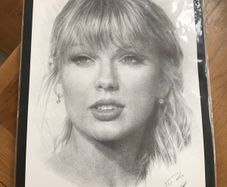Taylor Swift portrait An amazing must have gift for any Taylor Swift lover!