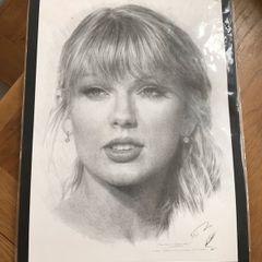 Taylor Swift portrait An amazing must have gift for any Taylor Swift lover!