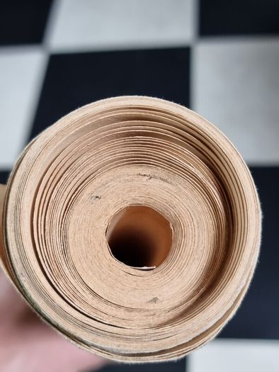 Roll of floral wallpaper