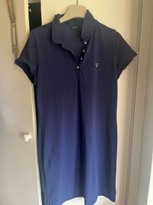 Gant navy classic polo dress size 12