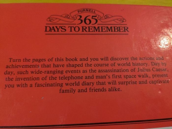 365 Days To Remember