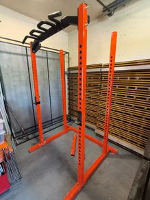 Squat Rack and Weights