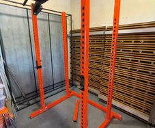 Squat Rack and Weights