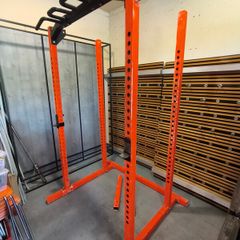 Squat Rack and Weights