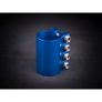 Damaged 4 Bolt Clamp Anodised Red Image 3