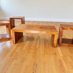 Coffee Table and matching Cube tables