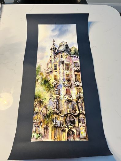Casa Batllo Print (Gaudi)
