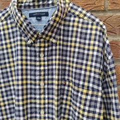 Tommy Hilfiger Mens Button Down Shirt 2XL XXL