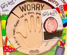 Irish Fairy Door Interactive Worry Plaque - Brand New