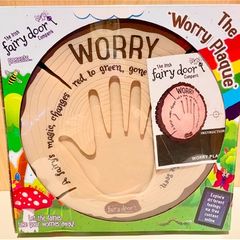 Irish Fairy Door Interactive Worry Plaque - Brand New