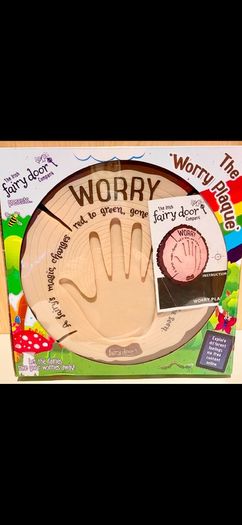 Irish Fairy Door Interactive Worry Plaque - Brand New