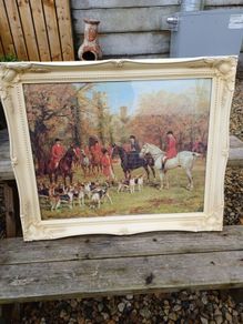 Vintage Fox-Hunting Picture