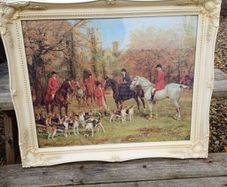 Vintage Fox-Hunting Picture