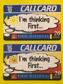 Callcard 1121 First National Gemplus Variations