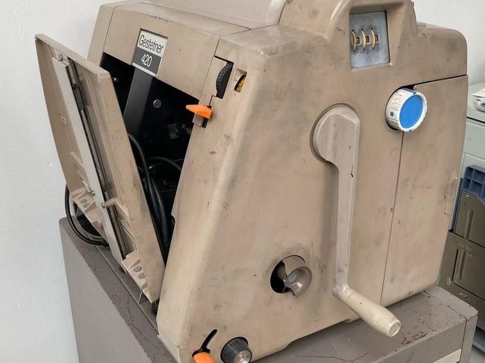 Vintage Gestetner 420 Duplicator with Matching Cabinet