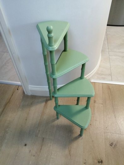 Vintage wooden plant stand