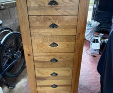 Tall chest of drawers