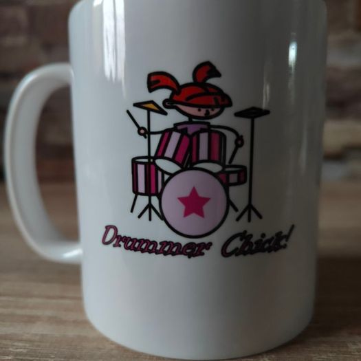 Drummer Chick Mug