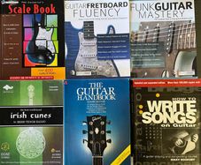 Guitar banjo books sheet music