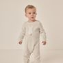 The Little White Company Organic Cotton Bunny Pom-Pom Knitted Romper 6-9 Months Image 8