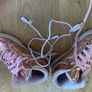 Sketchers Light Up Gold Runners Image 4