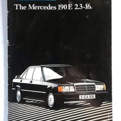 Mercedes 190 Cosworth Brochure