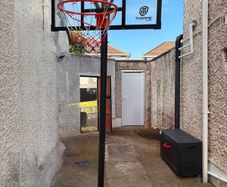 Thorpe Sports Portable Basketball Hoop Height Adjustable