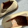 ARKET Soft Leather Slip-On Shoes Cream Beige Minimalist Size 39 Image 6