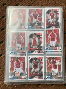 Binder Full Complete Match Attax 300+ Cards