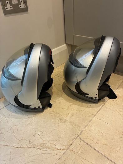Matching Pair of bmw 4 Evo helmets