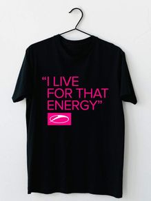I live for that energy Armin Van Buuren T shirt for Men Women Unisex T-shirt trance shirt