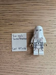 lego sw1103 snowtrooper, set star wars 75288