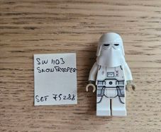 lego sw1103 snowtrooper, set star wars 75288