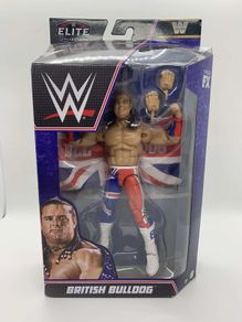 wwe elite series 94 (damaged packaging) The British bulldog action figure