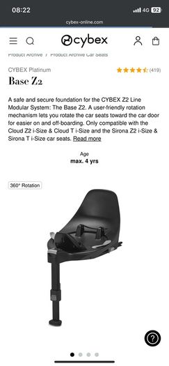 Cybex Base Z2
