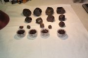 Garnets almadine 5 to 20e each