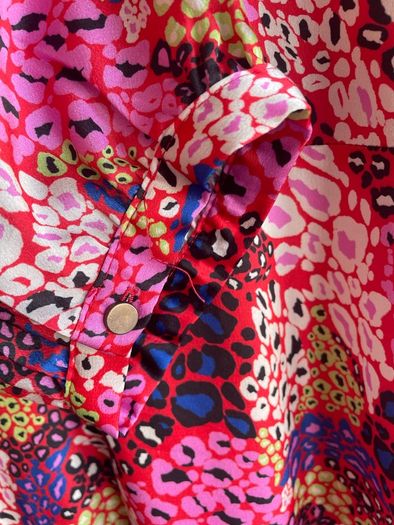 River Island pink mix dress size 10