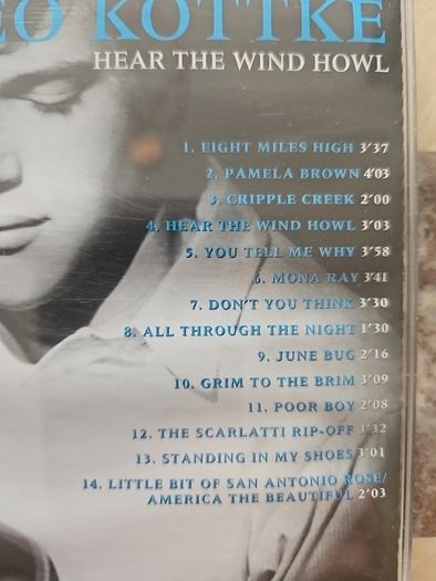 Leo Kottle CD - Hear The Wind Howl
