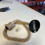 New Vintage E27 Jute rope lamp holder ceiling light 1 metre and 2 metre Image 7
