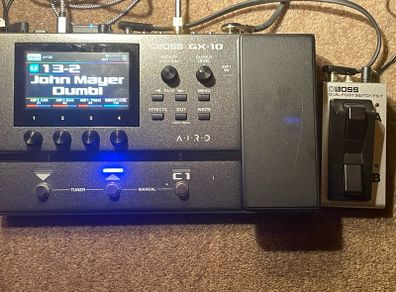 Boss Gx10+Boss FS7+Boss BT Dual Bluetooth adapter