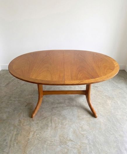 Vintage Nathan Mid Century Teak Extending Dining Table & 6 Chairs