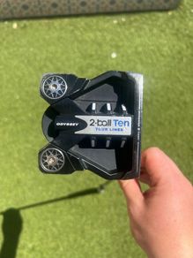 Odyssey Ten 2-Ball stroke lab Lined Mallet Putter