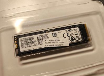 Perfect condition 256GB Nvme Samsung PM9A1 M.2 2280 Pcie 4.0 X4 6400/2700mb/s 150TBW TLC